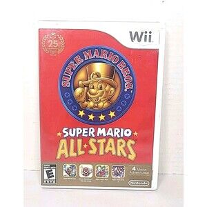 Super Mario All-Stars (Nintendo Wii, 2012) CIB Tested